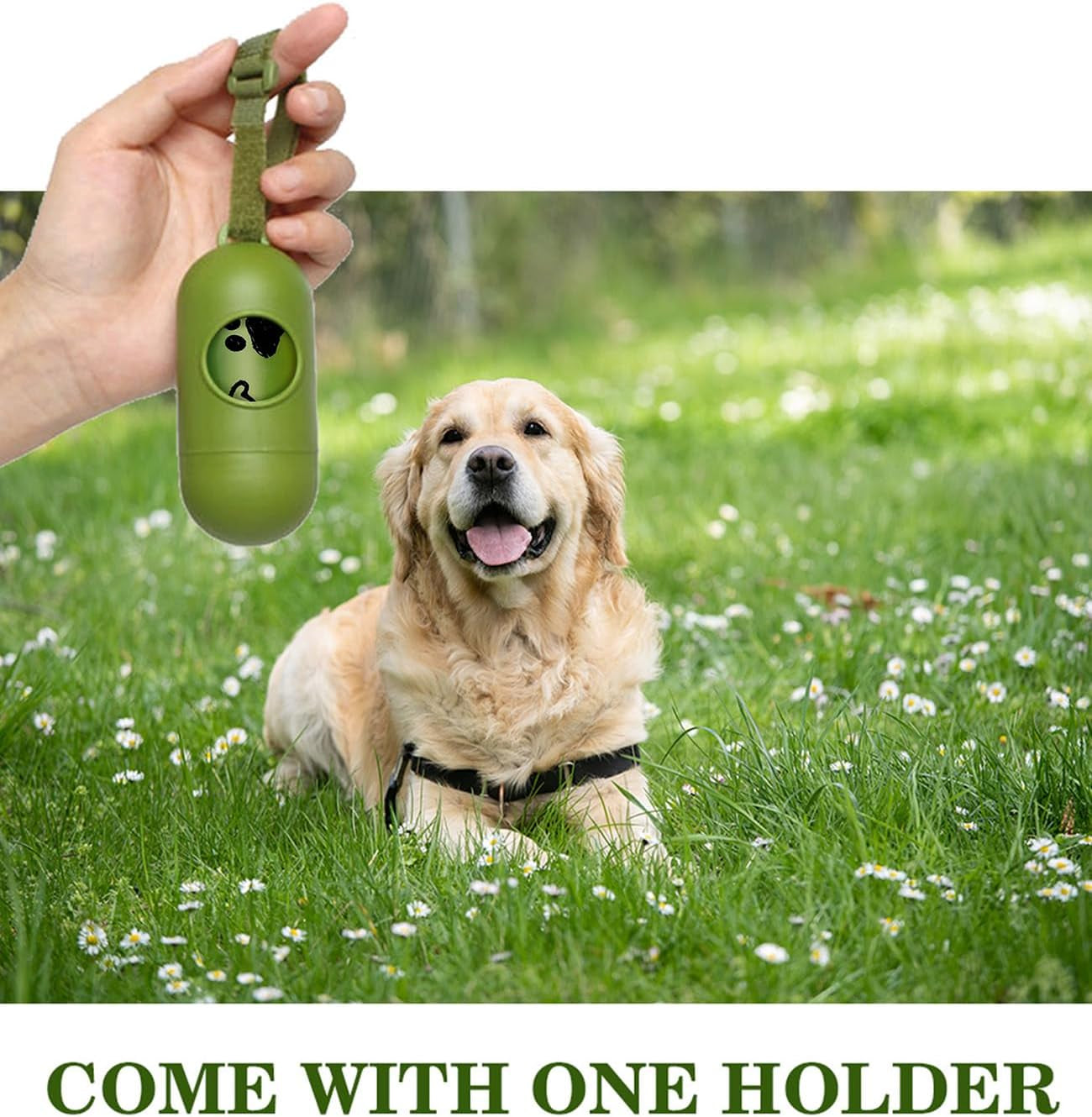 Dog Poop Bag Biodegradable - 540 Count Dog Waste Bags with Dispenser, Extra Thick Strong Leak Proof Poop Bags for Dogs Doggy | Scented
